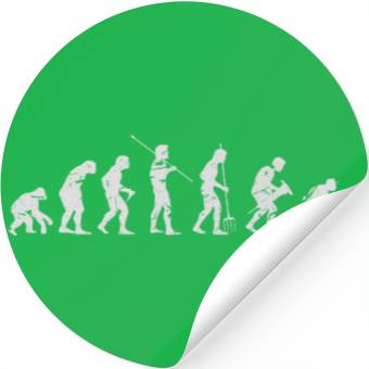 Discover Computer Scientist Evolution Stickers