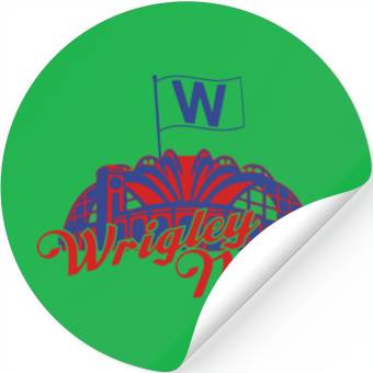 Discover Wrigley North Fly The W Stickers