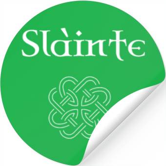 Discover Slainte Stickers St. Patrick's Day Party Drinking D