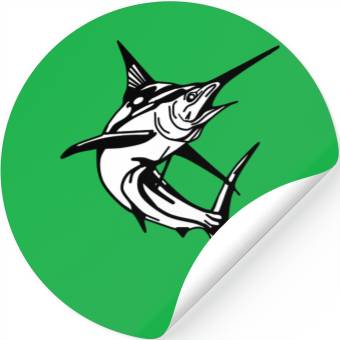 Discover Marlin, Swordfish, Shark, ✔ Stickers