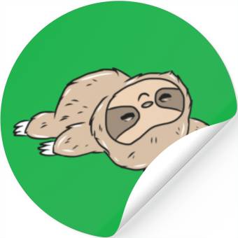 Discover Sloth Stickers