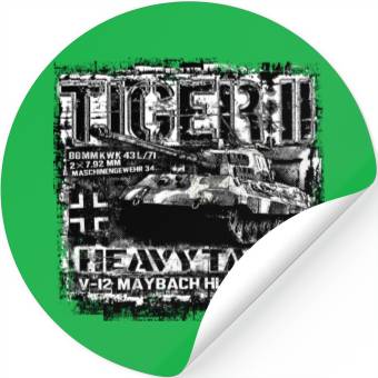Discover Tiger II Stickers