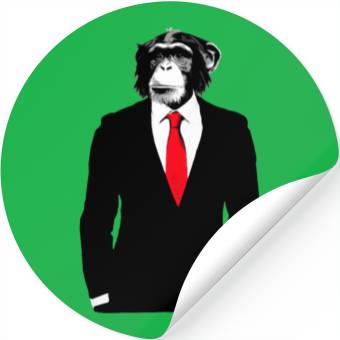 Discover Monkey Business Stickers