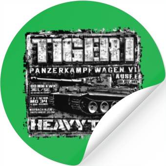 Discover Tiger I Stickers