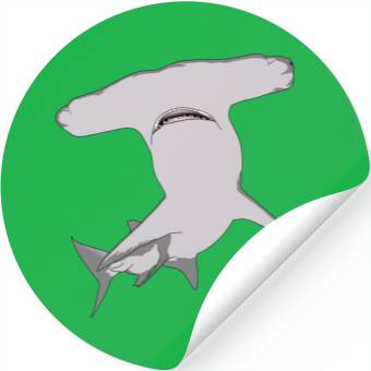 Discover Hammerhead Shark 2 Stickers