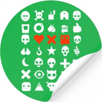Discover love dead robot Stickers