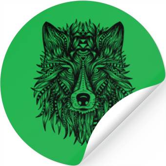 Discover Alpha Wolf Stickers