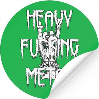 Discover HEAVY METAL Stickers
