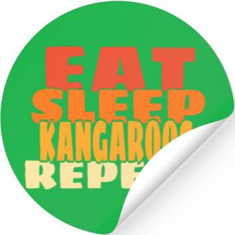 Discover Kangaroo Stickers