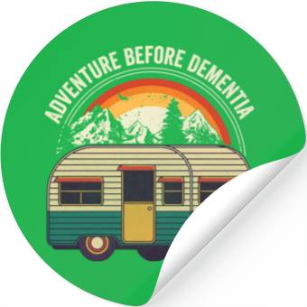 Discover Adventure Before Dementia Stickers