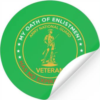 Discover National Guard Veteran Stickers