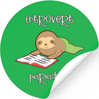 Discover Sloth Animal Stickers