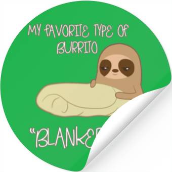 Discover Sloth Animal Stickers