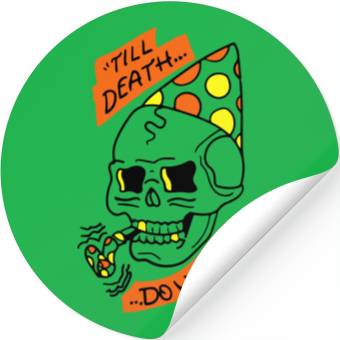 Discover Till Death do us Party Stickers