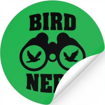 Discover Bird Nerd Stickers