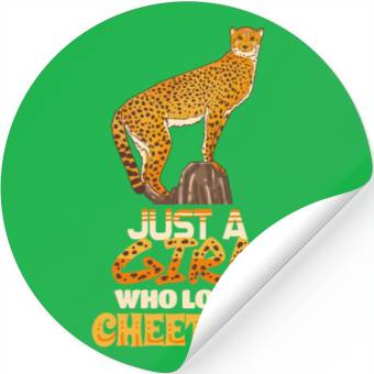 Discover Cheetah Stickers