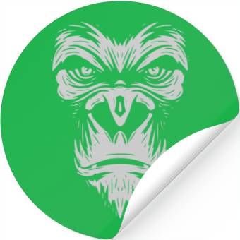Discover Monkey Gorilla Stickers