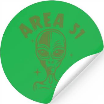 Discover AREA 51 Stickers