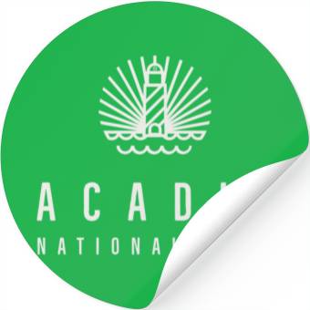 Discover Acadia National Park Stickers