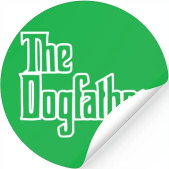 Discover dogfather font1 Stickers