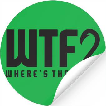 Discover where is the fish Stickers