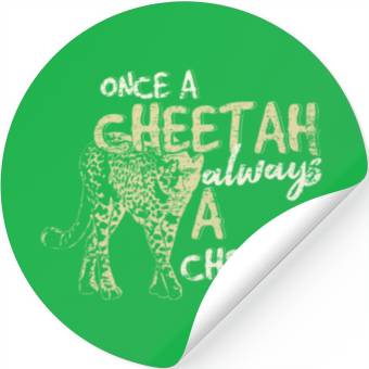 Discover Cheetah safari Stickers