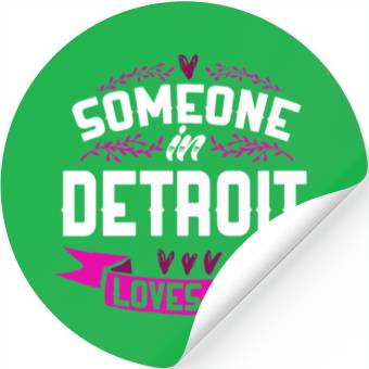 Discover Detroit Stickers