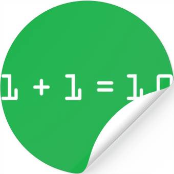 Discover Programmer Binary Hexa Stickers