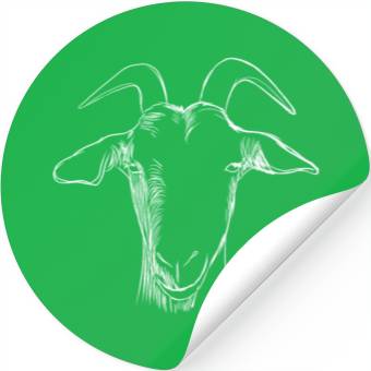Discover Goat Head Stickers