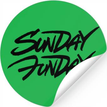 Discover Sunday Funday Stickers