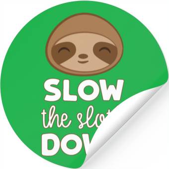 Discover Sloth Stickers