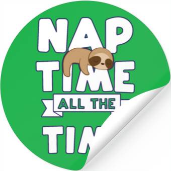Discover Sloth Stickers