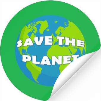 Discover SAVE THE PLANET Stickers