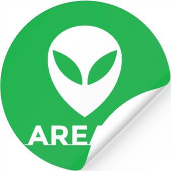 Discover Area 51 Stickers