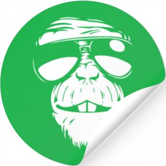 Discover monkey funky gorilla Stickers
