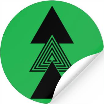 Discover Abstract Triangle Tattoo Stickers