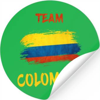 Discover Team Colombia / Flag Stickers
