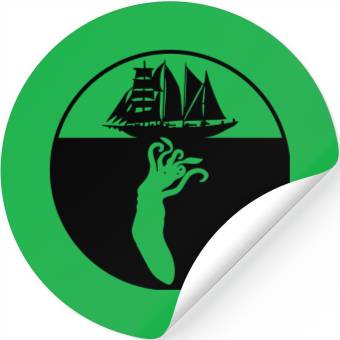 Discover Logo Giant Squid Stickers