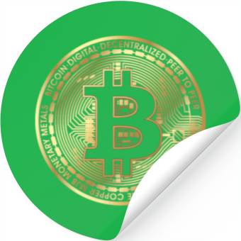 Discover Bitcoin Lover Stickers