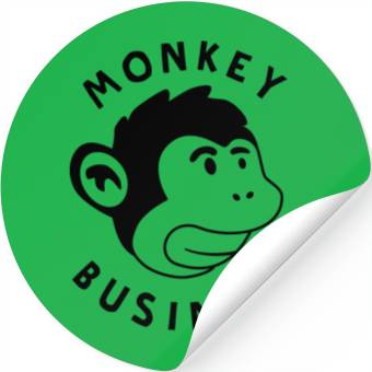 Discover Monkey Business Stickers