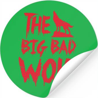 Discover The Big Bad Wolf Stickers