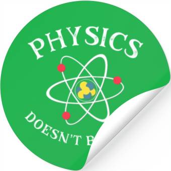 Discover Funny Physics Nerd Science Geek Quantum Physics Stickers