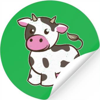 Discover Cow Stickers