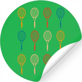Discover tennis rackets Stickers