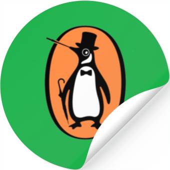 Discover Penguin Stickers Books Logo