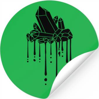 Discover Graffiti dripping crystal Stickers