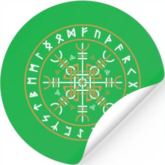 Discover Viking Celtic Character Stickers