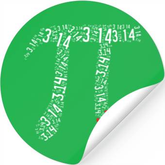 Discover Pi Day Stickers