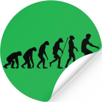 Discover Unicycle Evolution Stickers