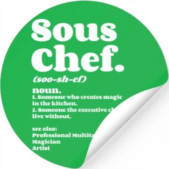 Discover Sous Chef Stickers